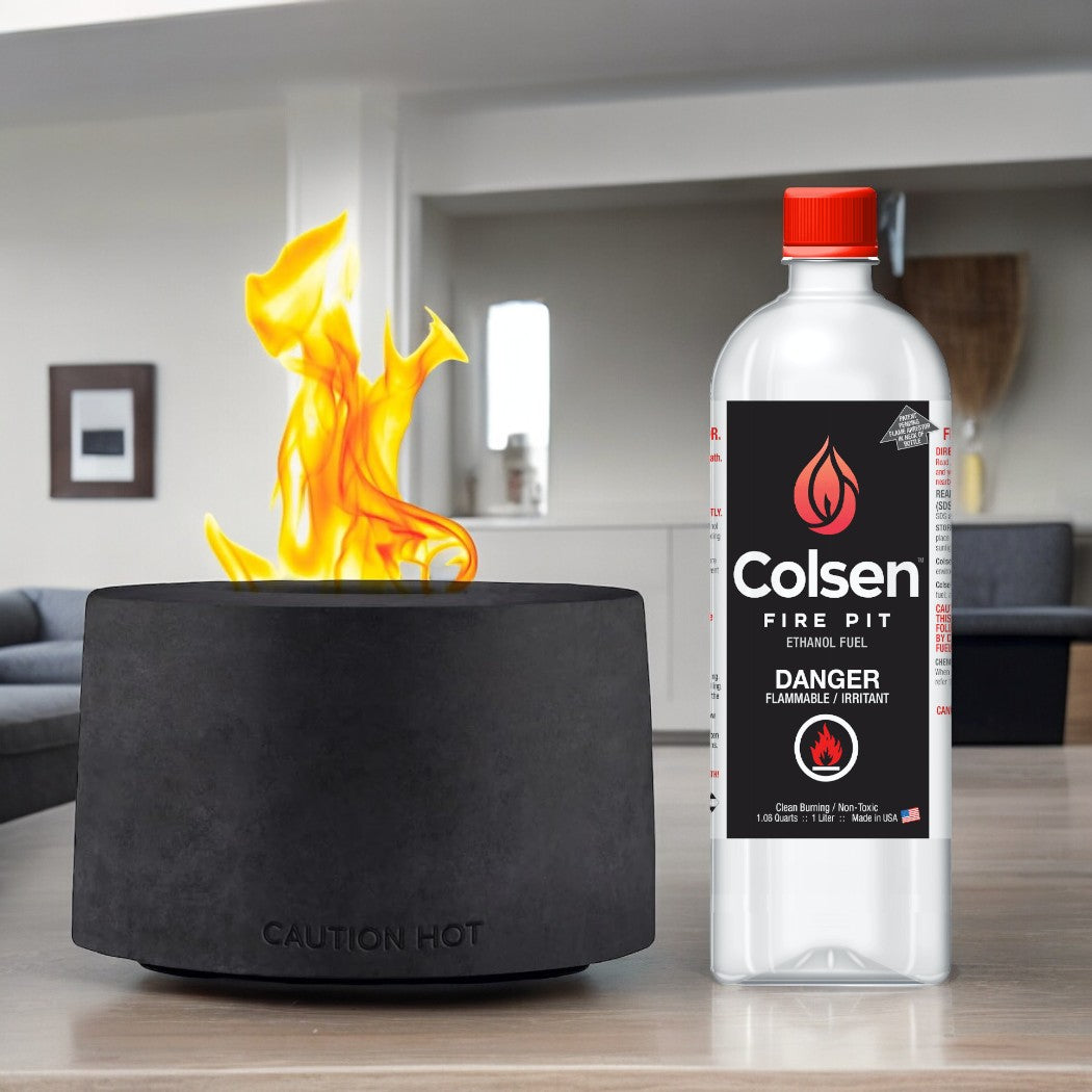 Colsen Round Fire Pit + Fuel Bundle