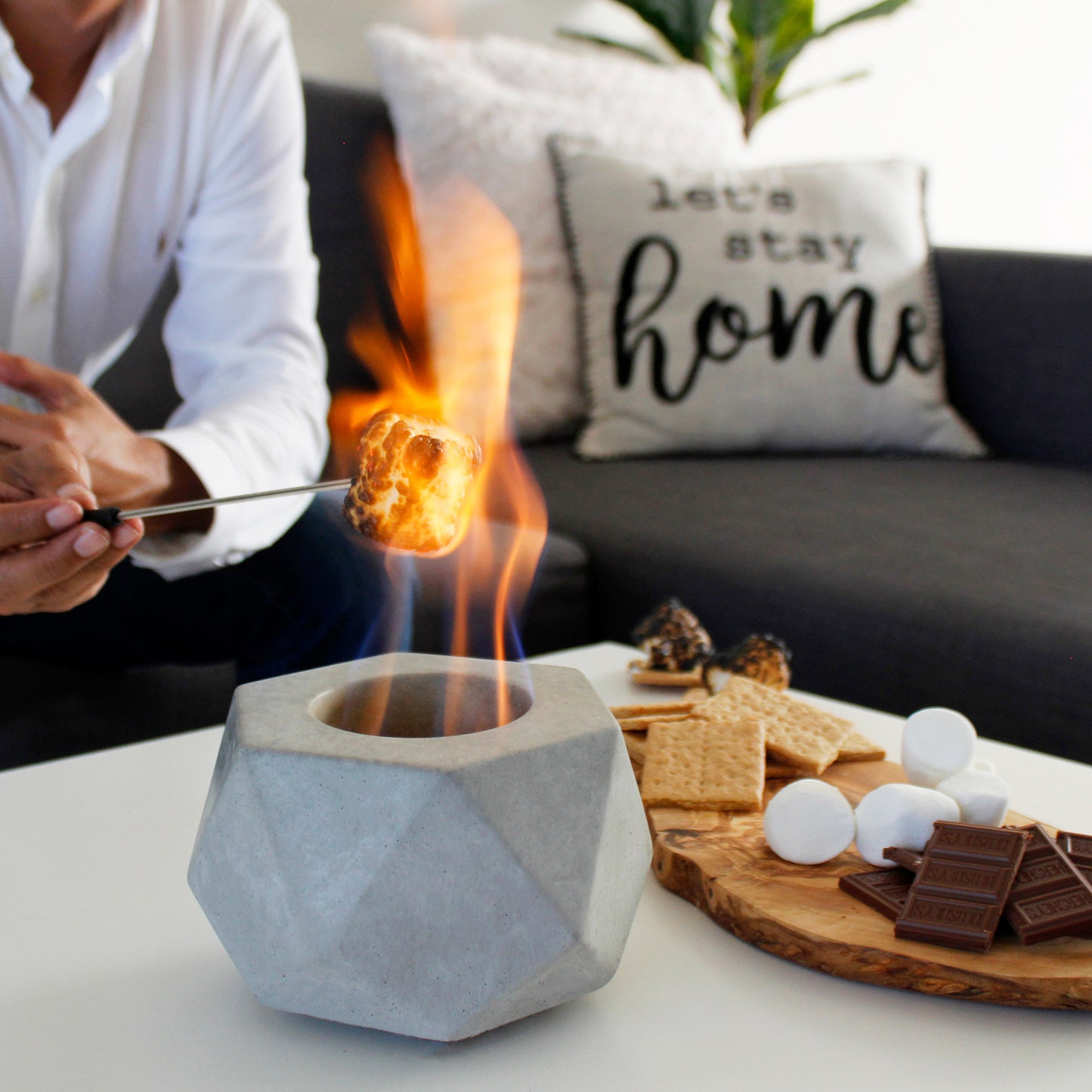 Colsen Hex Small Fire Pit + Fuel Bundle