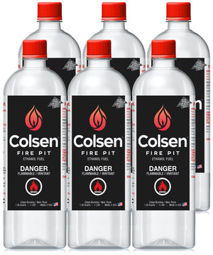 Colsen Eco-Friendly Tabletop Fire Pit Fuel (1000mL /32 oz.) - Colsen Fire Pit